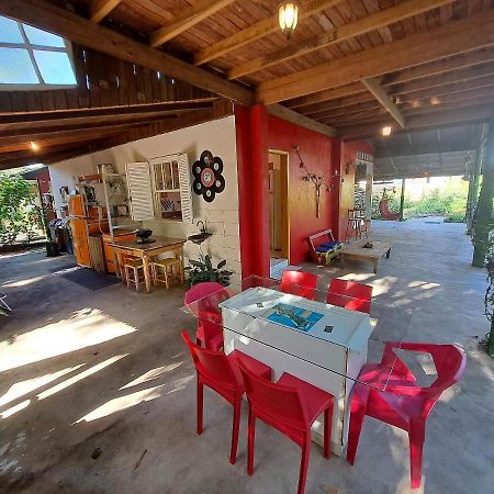Casa Estilosa E Rustica Com Vista Para O Por Do Sol Da Ilha Do Mel! Kültér fotó