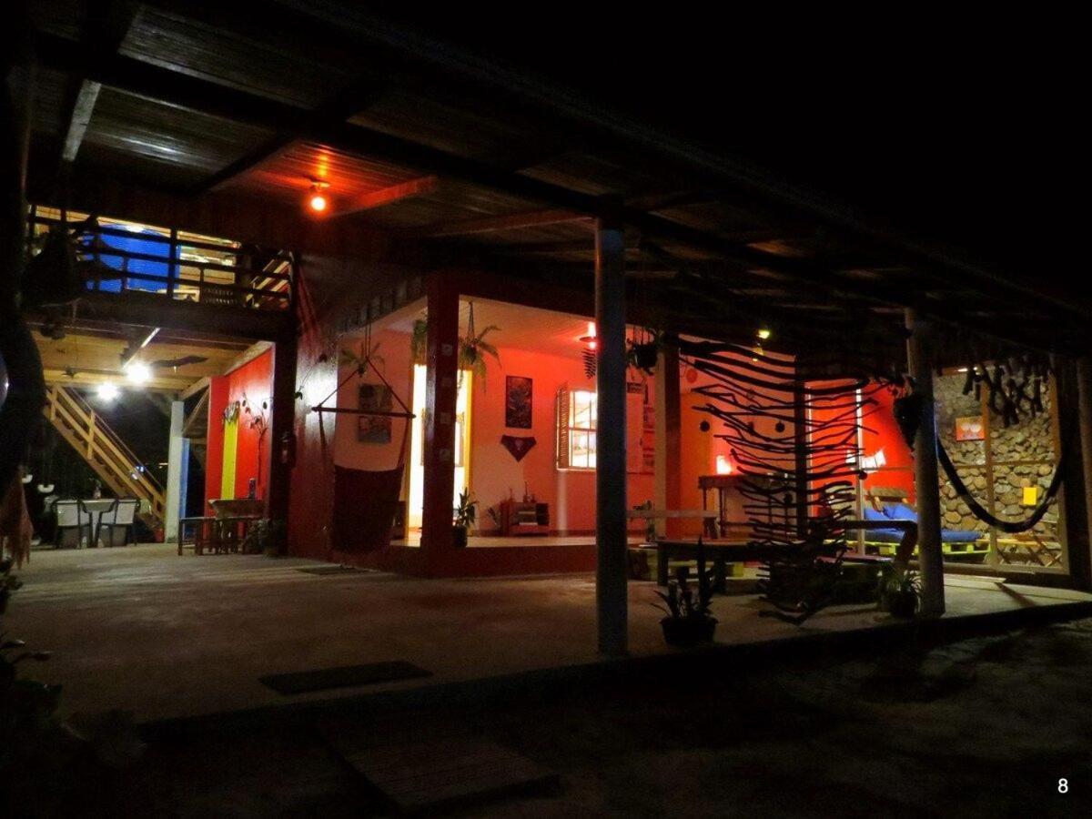 Casa Estilosa E Rustica Com Vista Para O Por Do Sol Da Ilha Do Mel! Kültér fotó