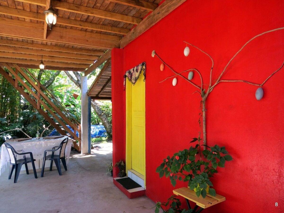 Casa Estilosa E Rustica Com Vista Para O Por Do Sol Da Ilha Do Mel! Kültér fotó