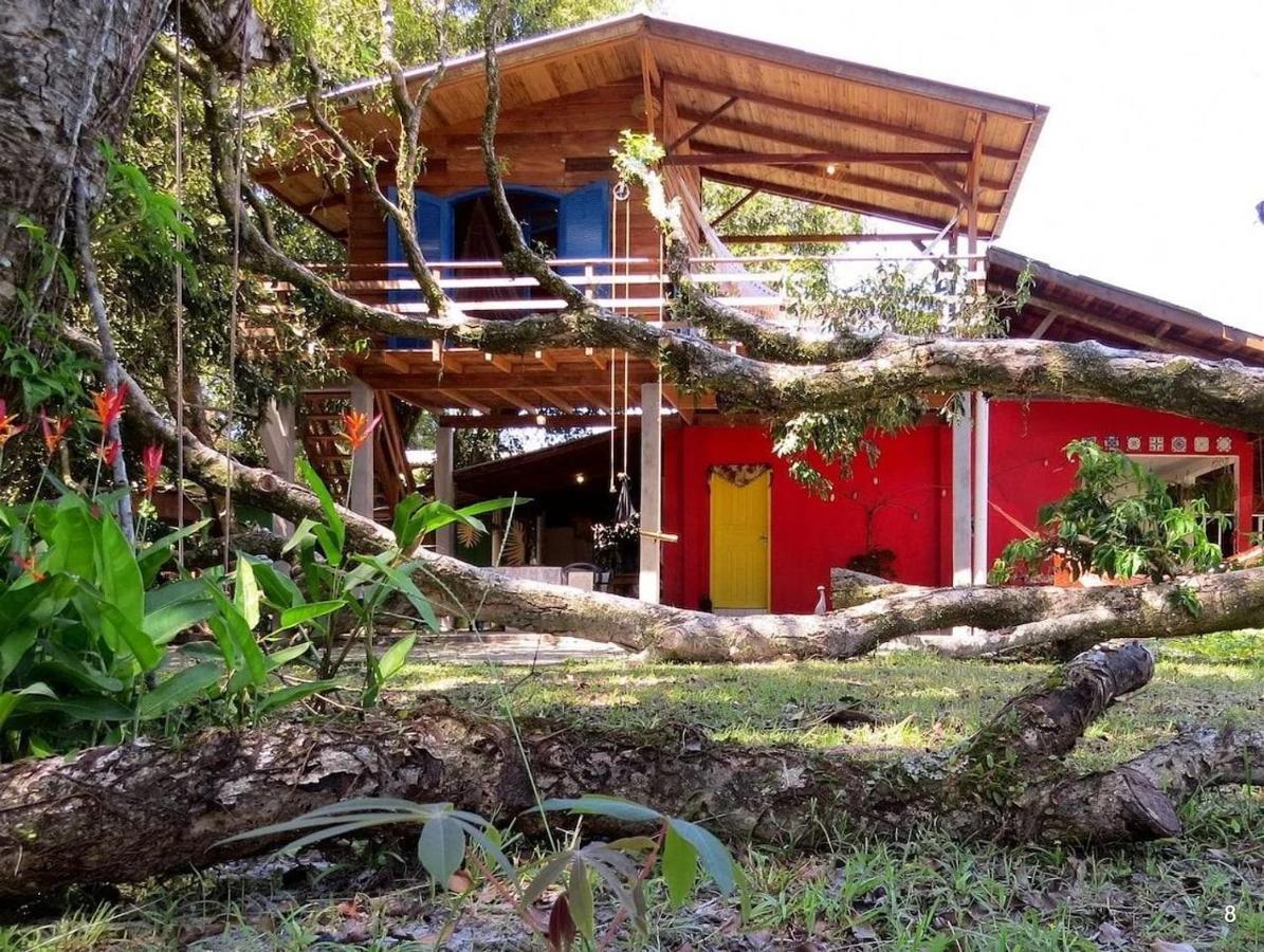 Casa Estilosa E Rustica Com Vista Para O Por Do Sol Da Ilha Do Mel! Kültér fotó